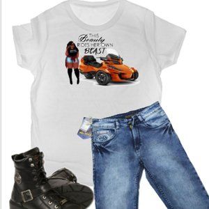 Canam Spyder Tshirt - This beauty rydes her own